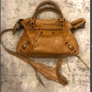 Balenciaga Classic City Mini Bag Camel